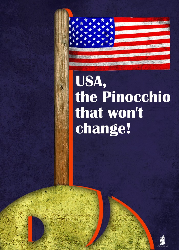 USA, the Pinocchio that won't change!